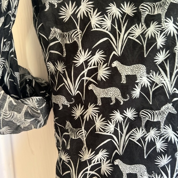 Hartford button down cotton voile shirt - Picture 3 of 5